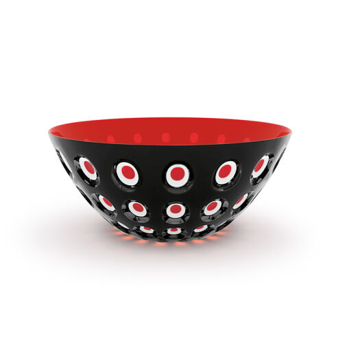 Салатник le murrine, D25 см, черный 1