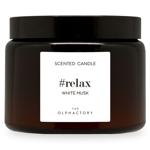Свеча ароматическая the olphactory, relax, white musk, 60 ч 1 Свеча ароматическая the olphactory, relax, white musk, 60 ч 1