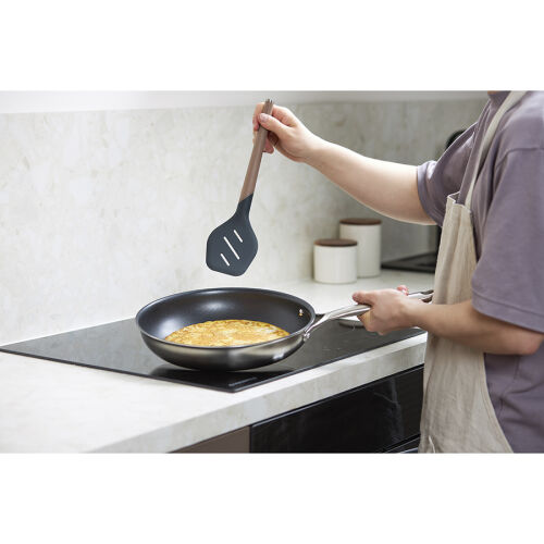 Лопатка с прорезями smartchef, 32 см, капучино-графит 16