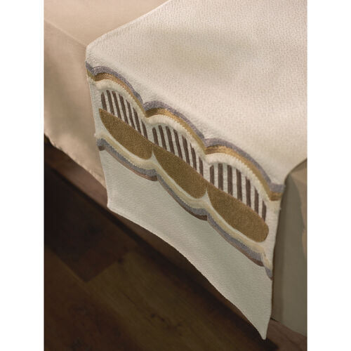 Дорожка на стол chic beige из коллекции essential, 45х150 см 1 Дорожка на стол chic beige из коллекции essential, 45х150 см 1