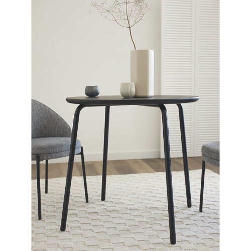 Стол обеденный round, D80 см, черный 3