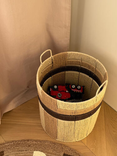 Корзина плетеная bongo chocolate из коллекции ethnic, размер l 4