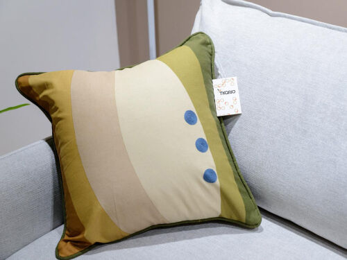 Чехол на подушку из хлопка с принтом rice plantation из коллекци 5