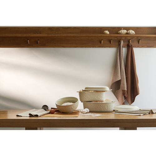 Миска для смешивания birds of paradise, 2,6 л, кремовая 5