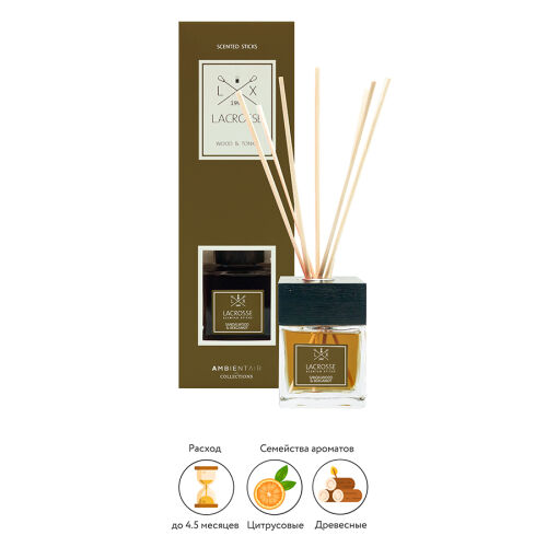 Диффузор ароматический lacrosse, sandalwood&bergamot, 200 мл 4 Диффузор ароматический lacrosse, sandalwood&bergamot, 200 мл 4