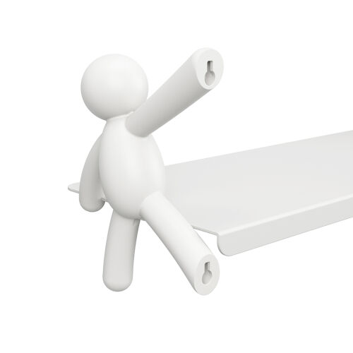 Полка buddy, 46х15 см, белая 6