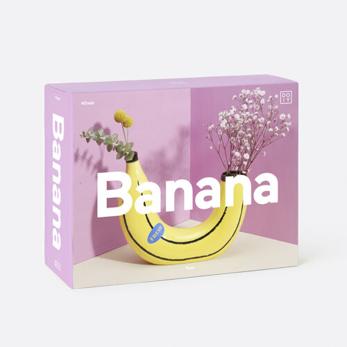 Ваза для цветов banana, 19 см, желтая 7 Ваза для цветов banana, 19 см, желтая 7