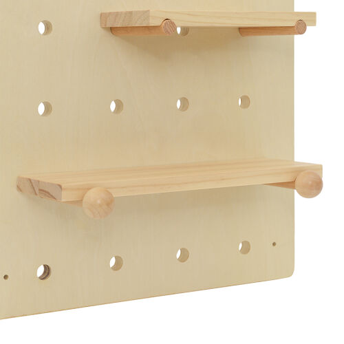 Пегборд shely, 38х80 см, светлое дерево 7