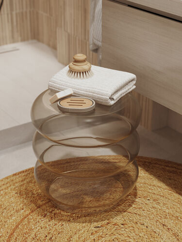 Столик приставной vivlend, D38 см, серо-зеленый 5