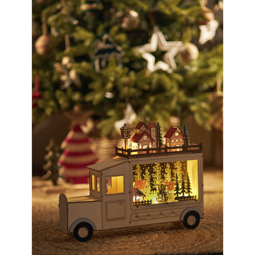 Декор новогодний с подсветкой festive truck из коллекции new yea 1 Декор новогодний с подсветкой festive truck из коллекции new yea 1