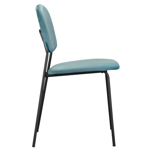 Стул tilla, велюр, темно-бирюзовый 2