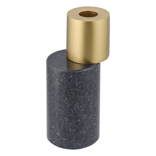 Подсвечник aryl, 15 см, белый/черный