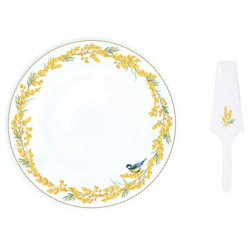 Блюдо для торта с лопаткой mimosa, 31 см