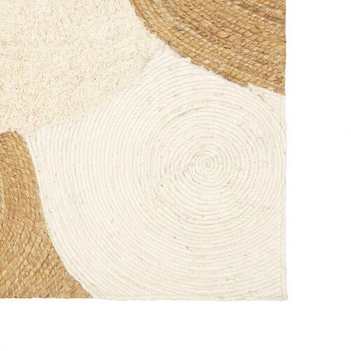 Ковер из джута, шерсти из хлопка agra из коллекции ethnic, 120х1 5