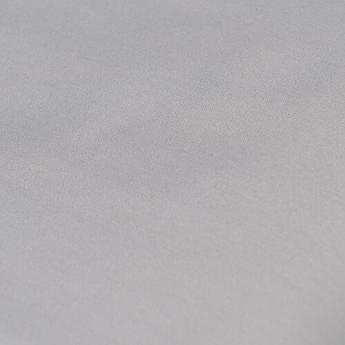 Простыня на резинке из премиального сатина серого цвета из колле 3