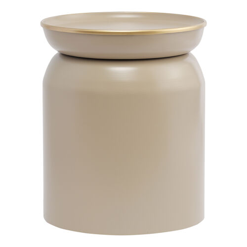 Столик журнальный ingvild, D38 см, бежевый 5