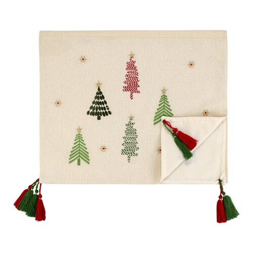 Дорожка на стол frozen pines из коллекции new year essential, 45 1 Дорожка на стол frozen pines из коллекции new year essential, 45 1