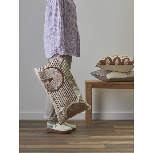 Чехол на подушку декоративный beige geometry из коллекции ethnic 2 Чехол на подушку декоративный beige geometry из коллекции ethnic 2