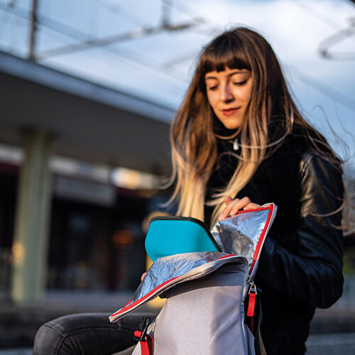 Ланч-бокc on the go, 900 мл, желтый-синий 2 Ланч-бокc on the go, 900 мл, желтый-синий 2