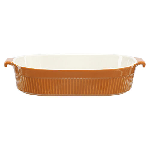 Блюдо для запекания soft ripples, 35,9х23,3 см, карамельное 1 Блюдо для запекания soft ripples, 35,9х23,3 см, карамельное 1
