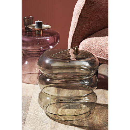 Столик приставной vivlend, D38 см, серо-зеленый 3