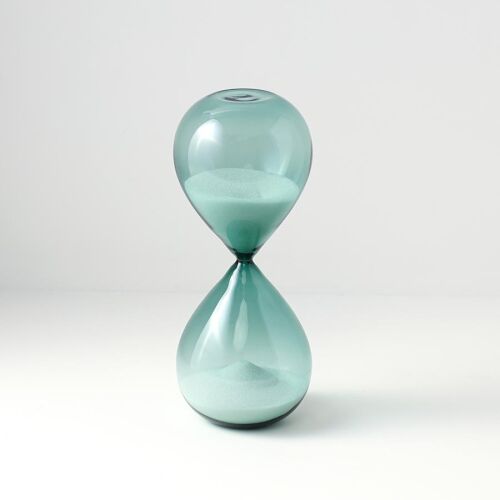 Часы песочные timeless, 30 минут, бирюзовые 2