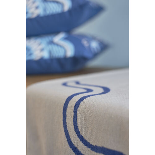 Плед из хлопка по мотивам эвенских орнаментов из коллекции cultu 3