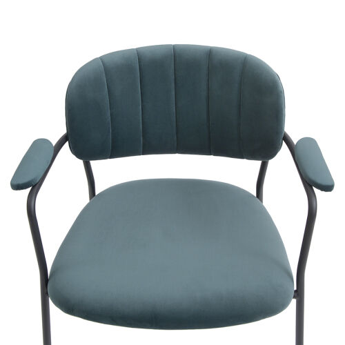 Стул eirill, велюр, зеленый 5