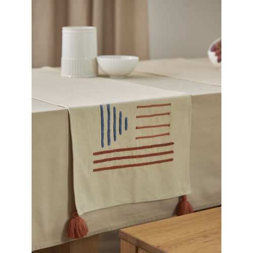 Дорожка на стол mishmash из коллекции ethnic, 45х150 см 2 Дорожка на стол mishmash из коллекции ethnic, 45х150 см 2