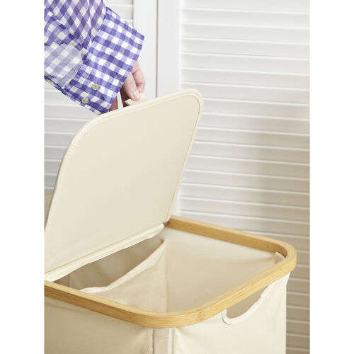 Корзина для белья с двумя отделениями neat twin, 53,5х33х53 см,  2