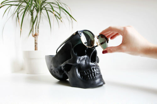 Органайзер для мелочей skull, черный 11