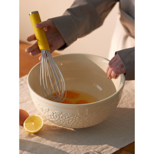 Миска для смешивания birds of paradise, 4,2 л, кремовая 6