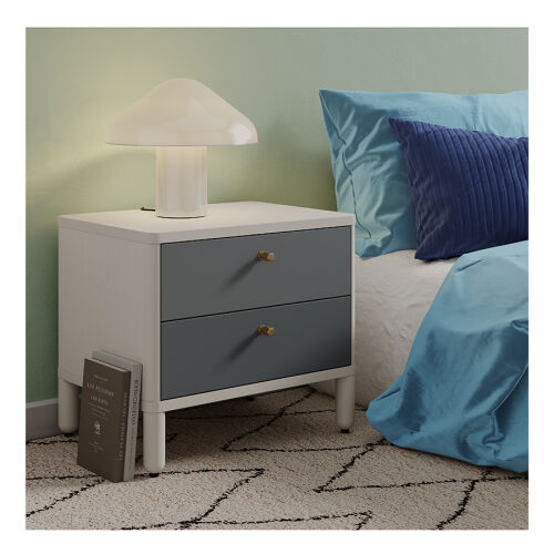 Тумба прикроватная saga, hordur, 55х40х50 см, белая 3