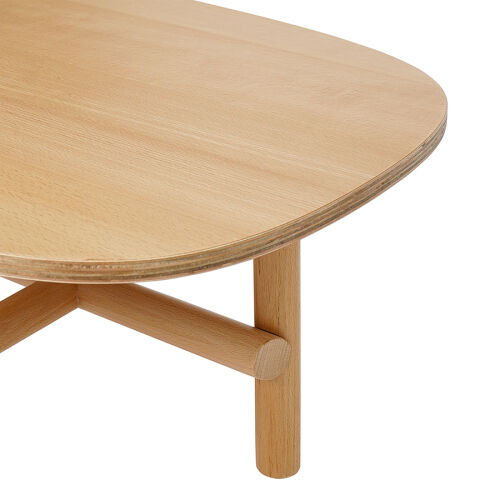 Стол журнальный ottal, 110х59,5х32 см, бук, бежевый 6