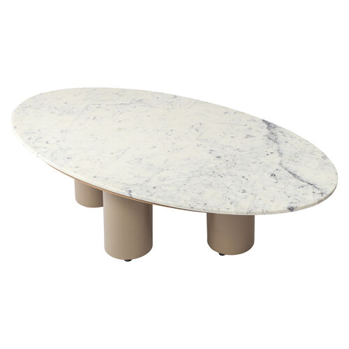 Столик кофейный mojo, 120х65,5 см, бежевый 6