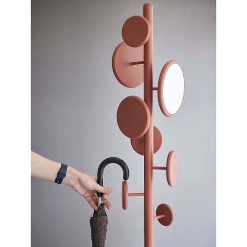 Вешалка напольная lingon, терракотовая 4