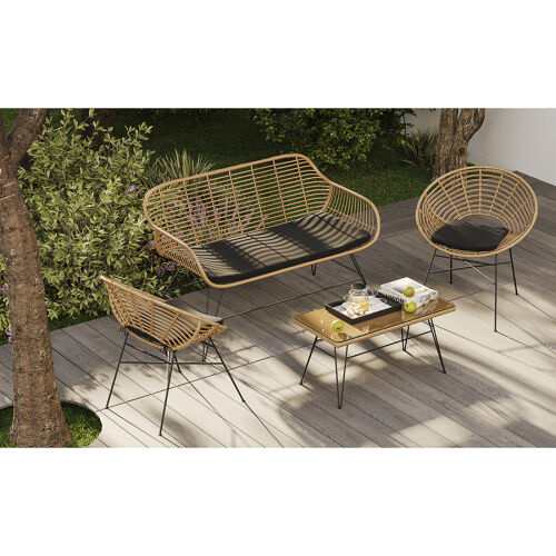 Стул vetle round, ротанг 1 Стул vetle round, ротанг 1
