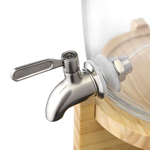 Диспенсер для напитков на деревянной подставке flo, 5,4 л 6