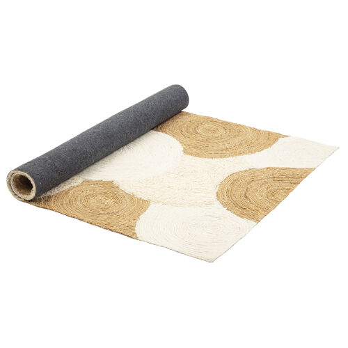 Ковер из джута, шерсти из хлопка agra из коллекции ethnic, 120х1 3