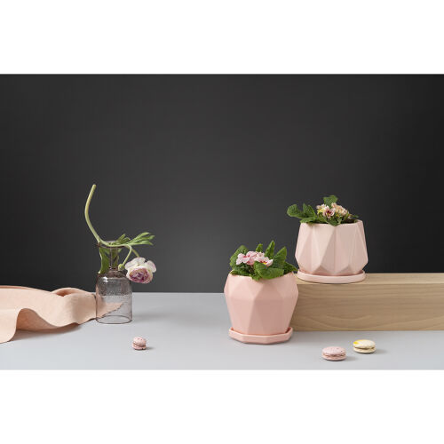 Набор бокалов для вина flowi, 410 мл, розовые, 2 шт. 4