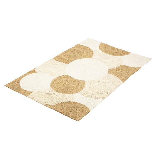 Ковер из джута, шерсти из хлопка agra из коллекции ethnic, 120х1 2