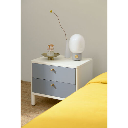 Тумба прикроватная saga, hordur, 55х40х50 см, белая 2