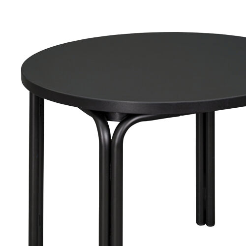 Столик кофейный ror, D50 см, черный 5