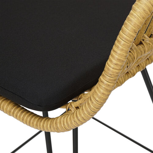 Стул барный vetle bent, ротанг 2