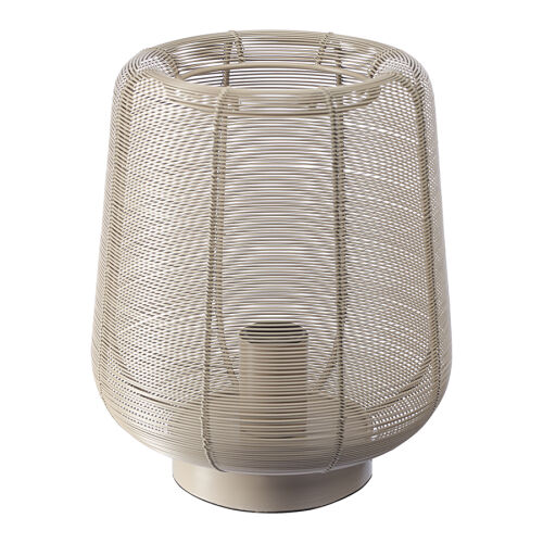 Лампа настольная vinger, D22х26 см, бежевая 6