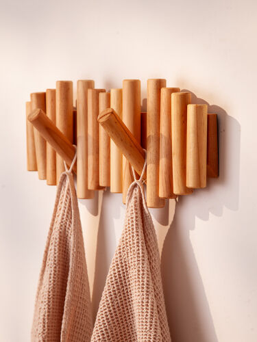 Полотенце для рук из умягченной вафли кремового цвета из коллекц 6