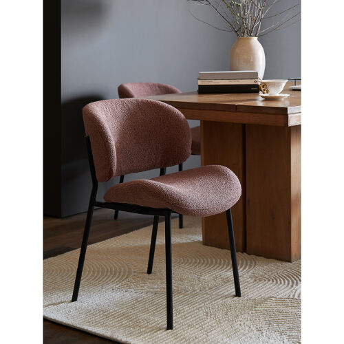 Стул embrace, букле, коричневый 2