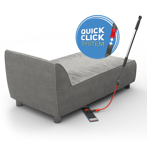 Ручка для швабры телескопическая 160 см с гибкой штангой 40 см 5