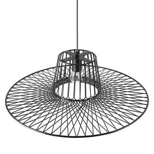 Светильник подвесной vinger, D60,5х18 см, черный 6