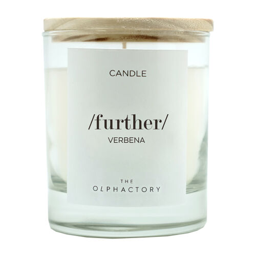 Свеча ароматическая the olphactory, further, verbena, 40 ч 1